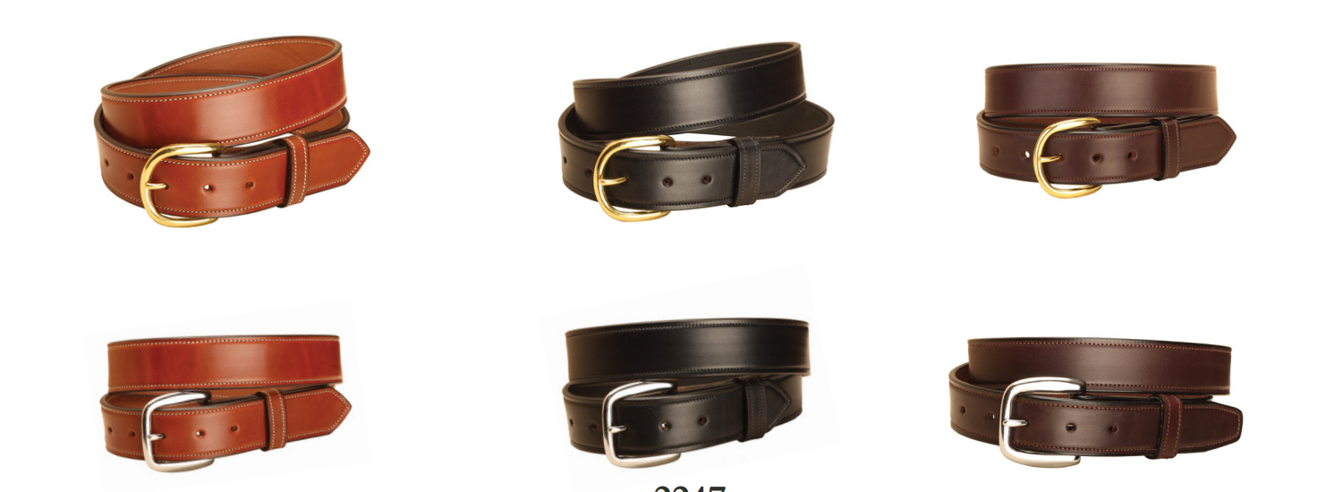 Tory 1-1/2 Stitched Belt - Equine Exchange Tack Shop