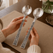 Concho Pattern Serving Set  