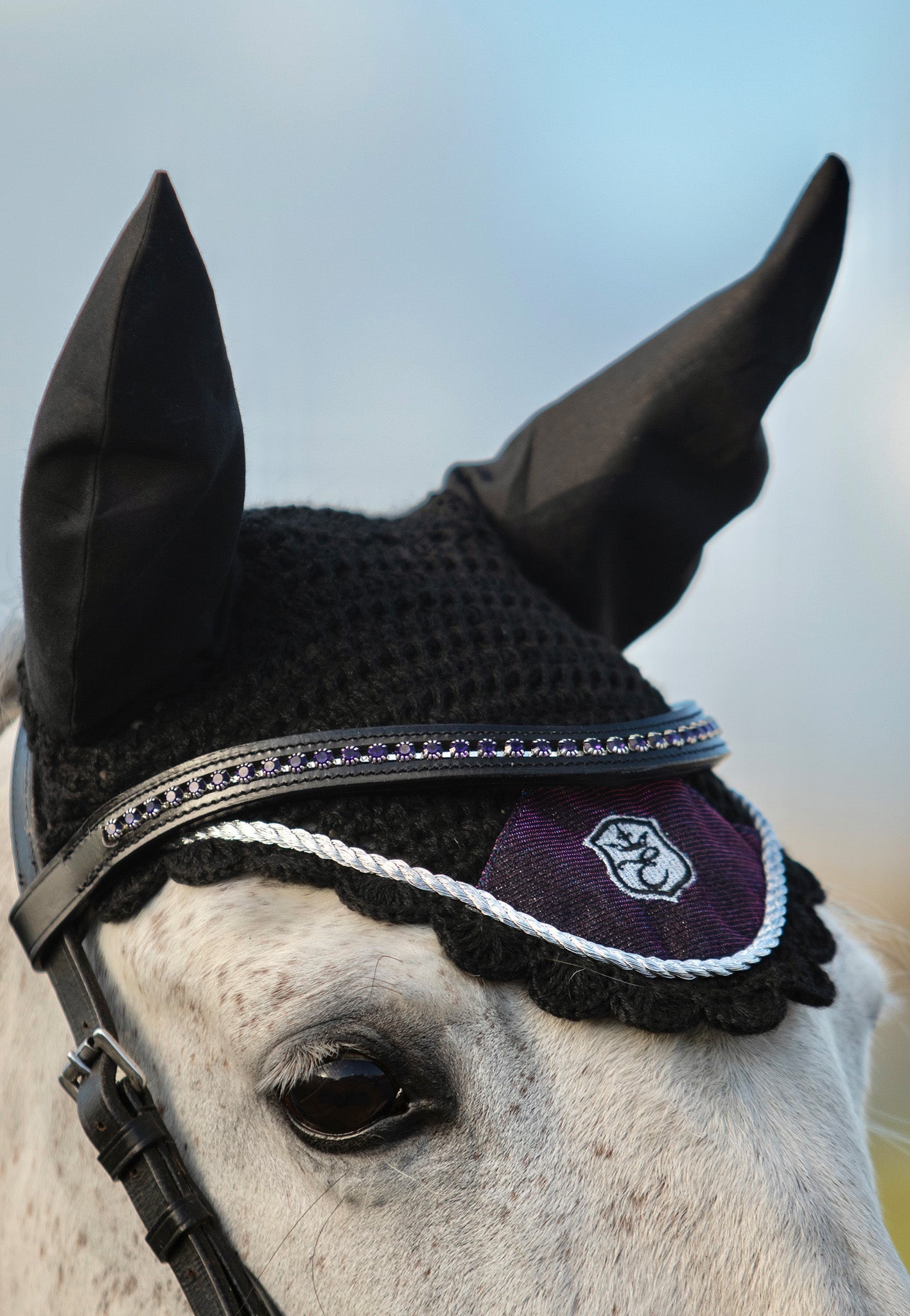 Ultraviolet Fly Hat - Equine Exchange Tack Shop