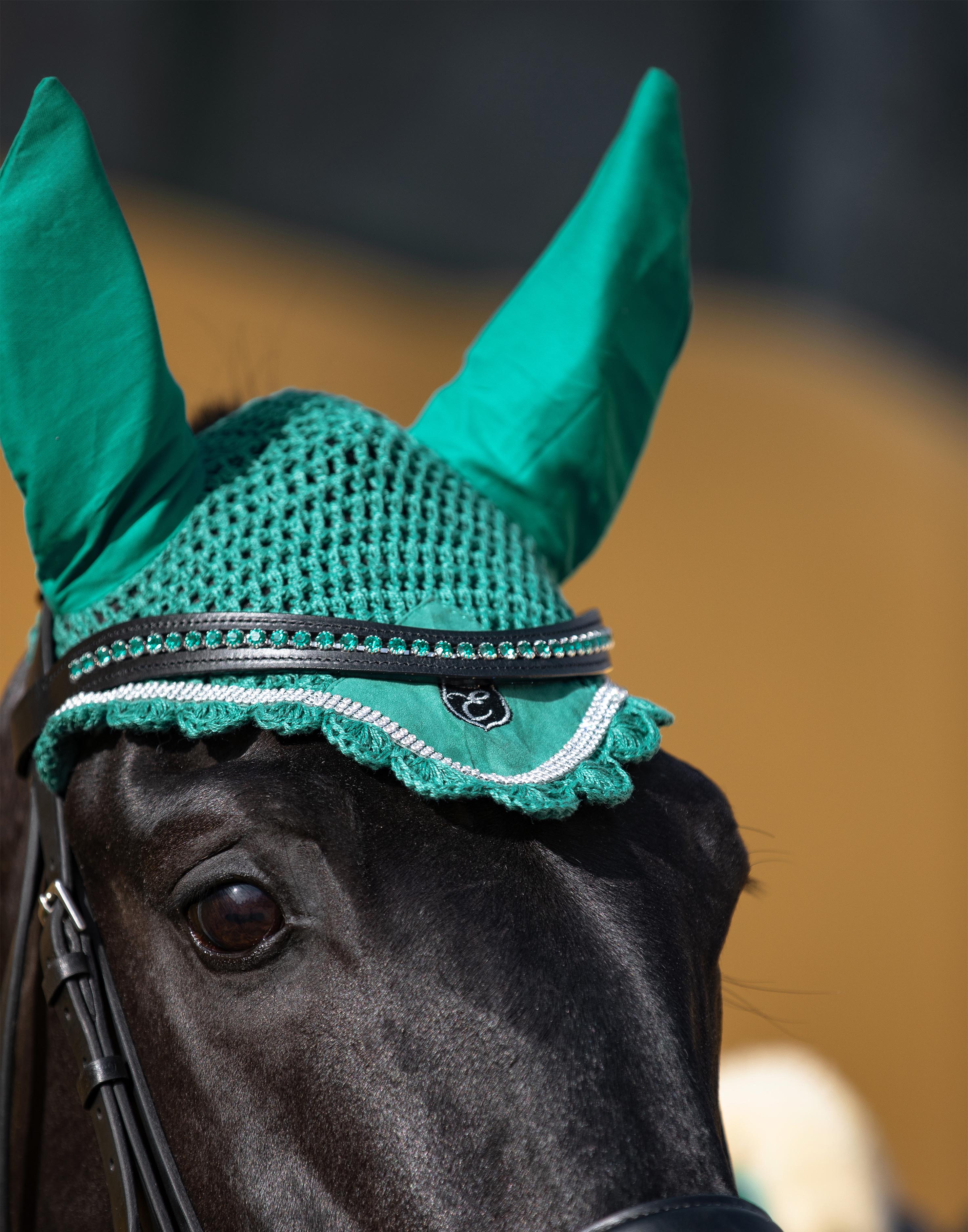 Teal Fly Hat - Equine Exchange Tack Shop