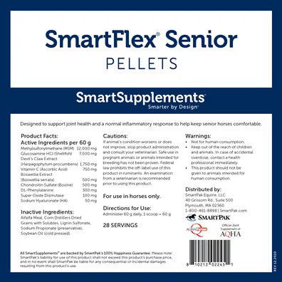 SmartFlex® Senior Pellets - Equine Exchange Tack Shop