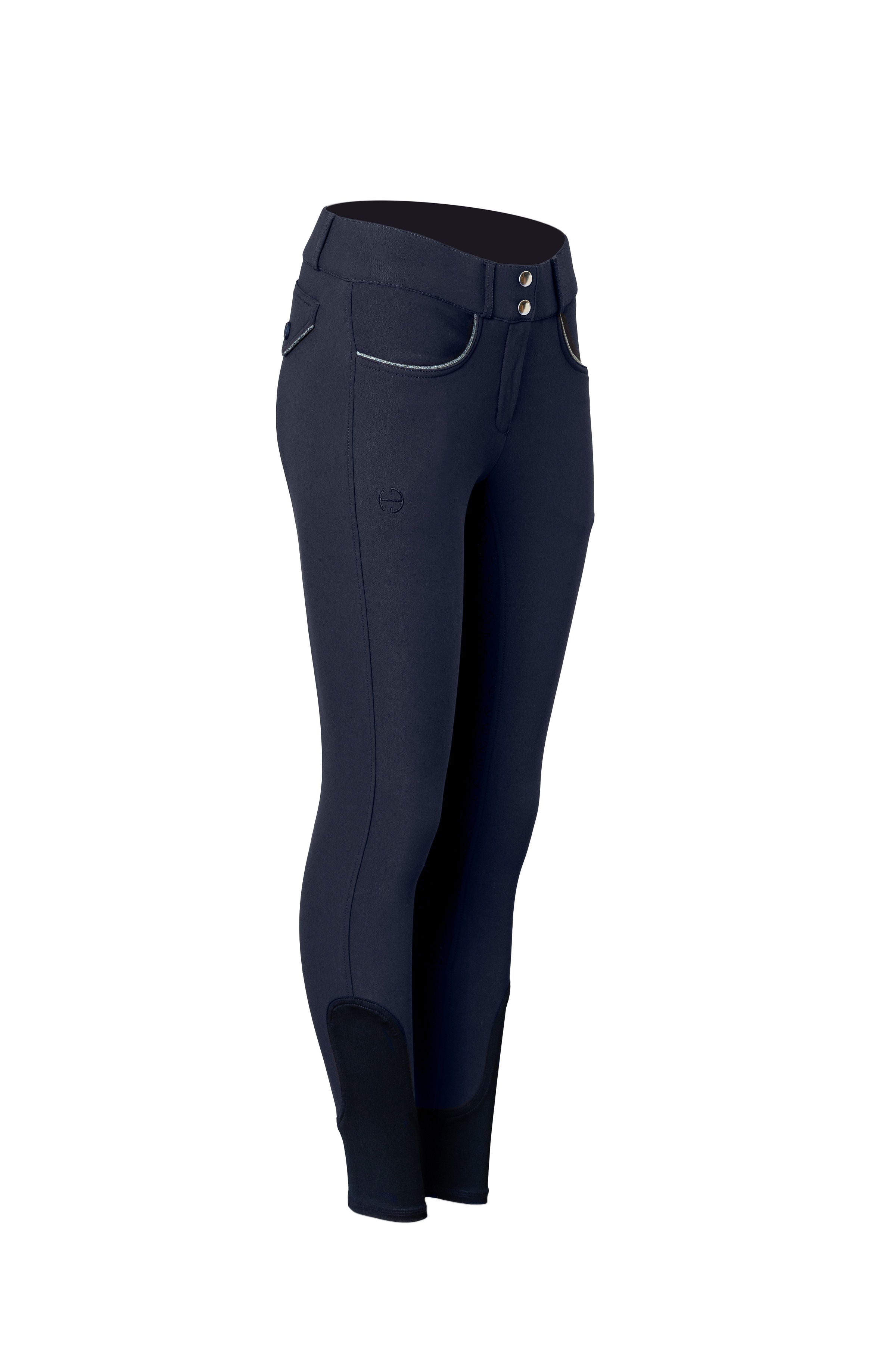 Evolution Full Seat Breeches - Navy Sparkle - Equine Exchange Tack Shop