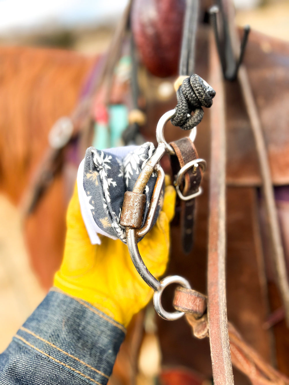 Snowflake Bit Warmer - Equine Exchange Tack Shop