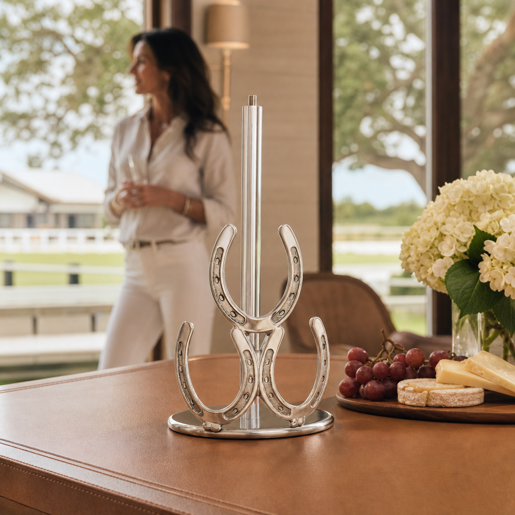 Horseshoe Towel Holder