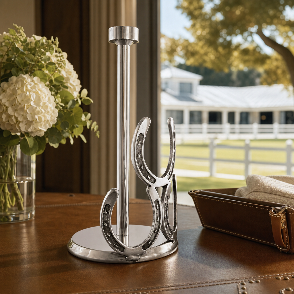 Horseshoe Towel Holder