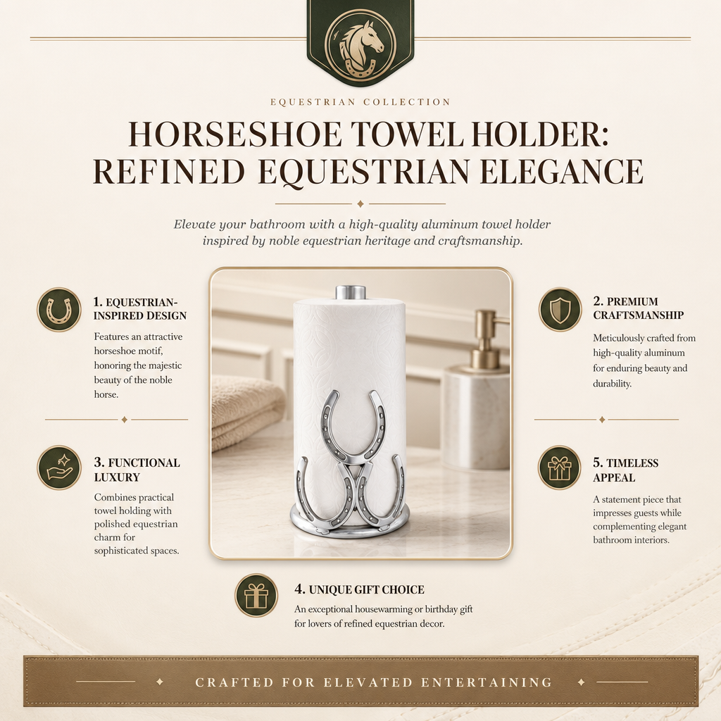 Horseshoe Towel Holder