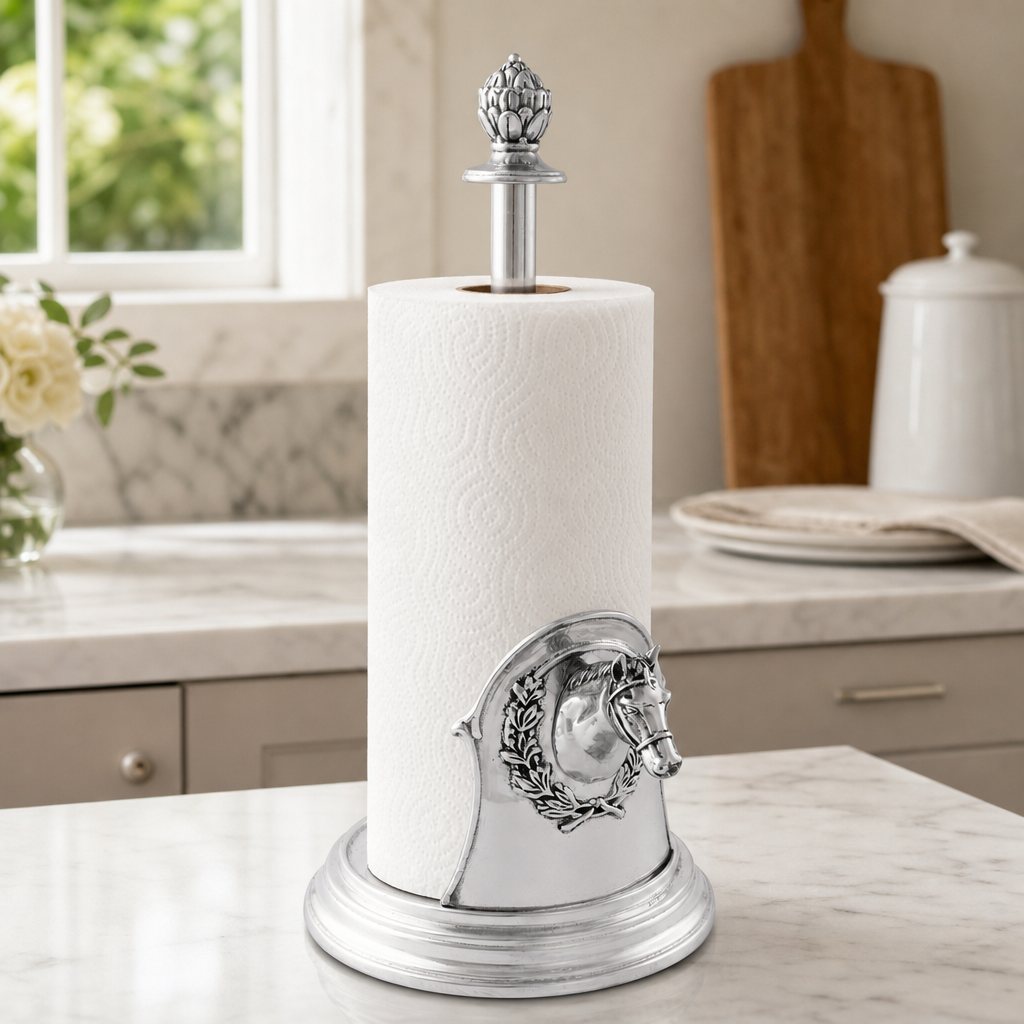 Horse Head Paper Towel Holder