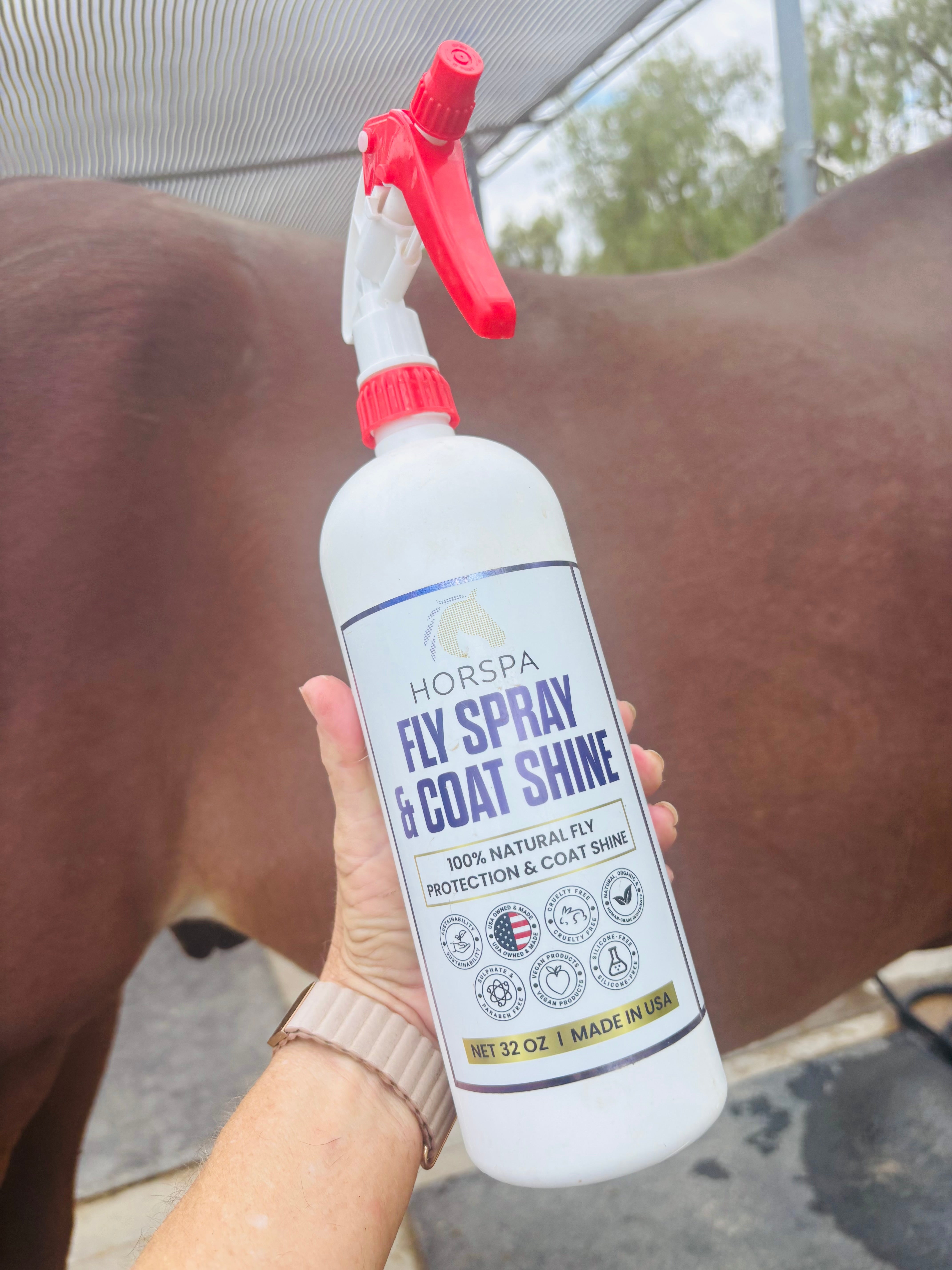 Horspa Fly Spray & Coat Shine  