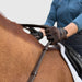 Super Grip Reins -Heavy Rubber Rein for Ultimate Grip- Hand Stops 5" (13cm) Apart - Equine Exchange Tack Shop