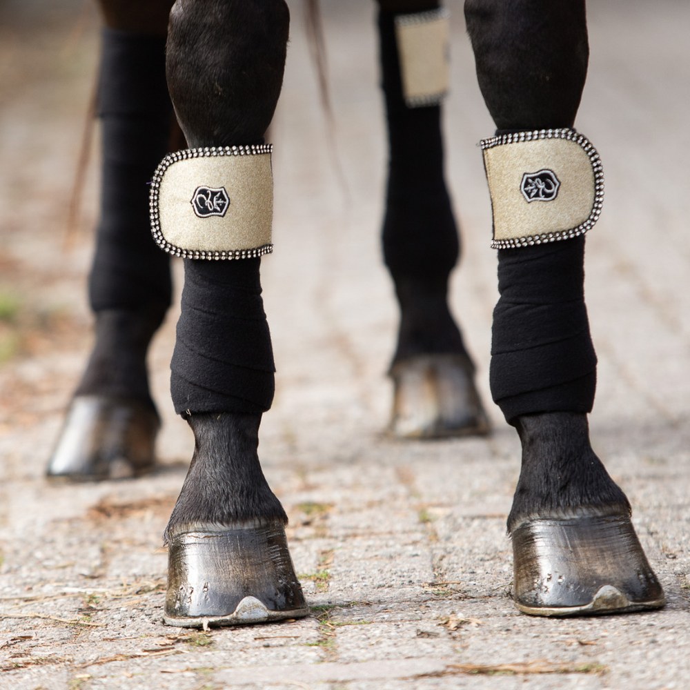 Champagne Polo Wraps - Equine Exchange Tack Shop