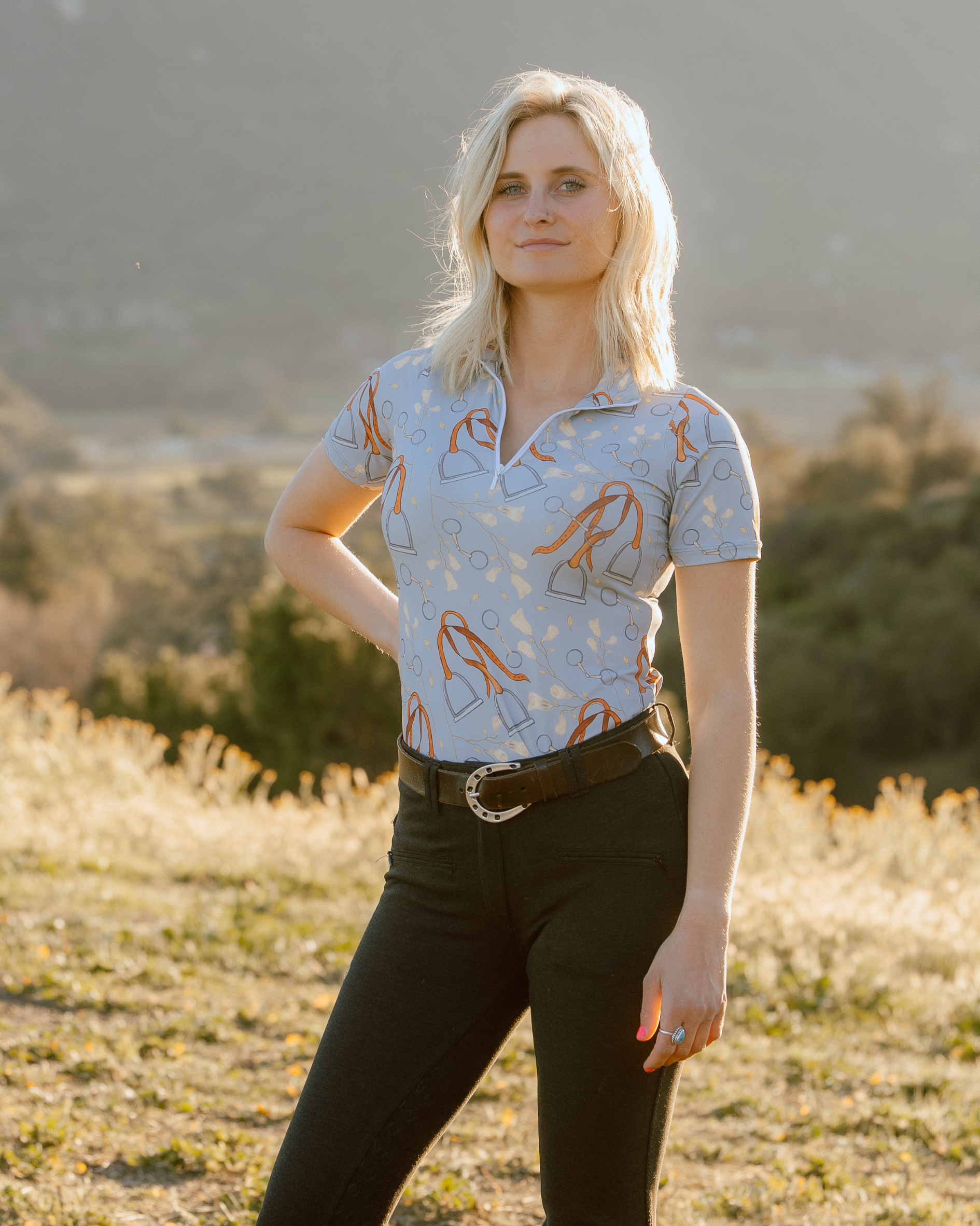 Impulsion & Straightness KASSIDY Short Sleeve Sunshirt