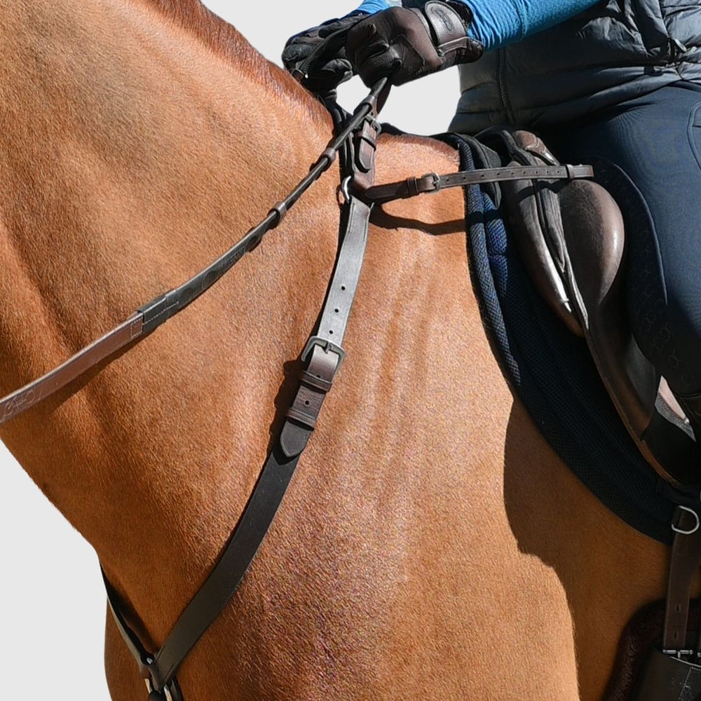 3-Point Breastplate with Double Neck Strap - Equine Exchange Tack Shop