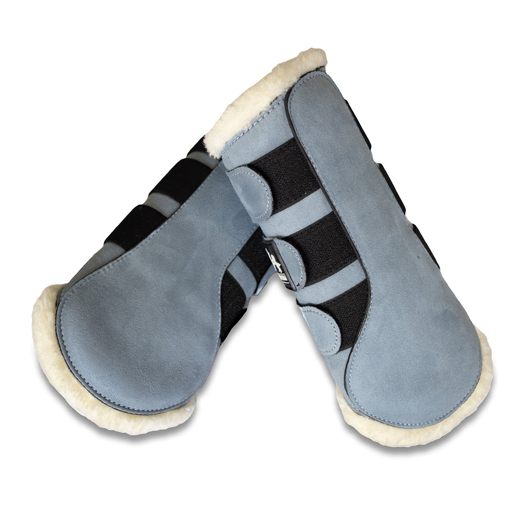 Moonstone Blue Brushing Boots - Equine Exchange Tack Shop