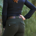 Kimberly Full Seat Breeches - Army Green - Equine Exchange Tack Shop
