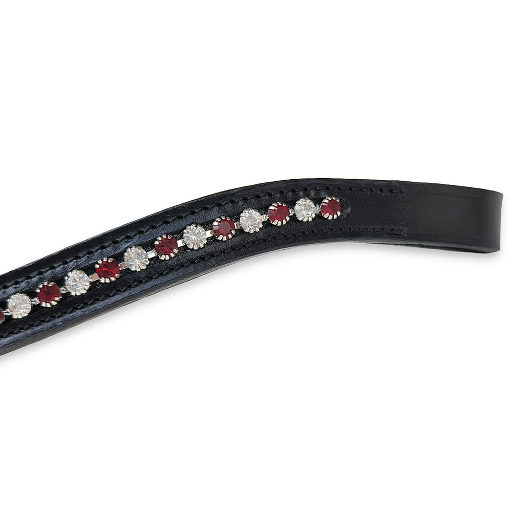 Electric Red Browband - Equine Exchange Tack Shop