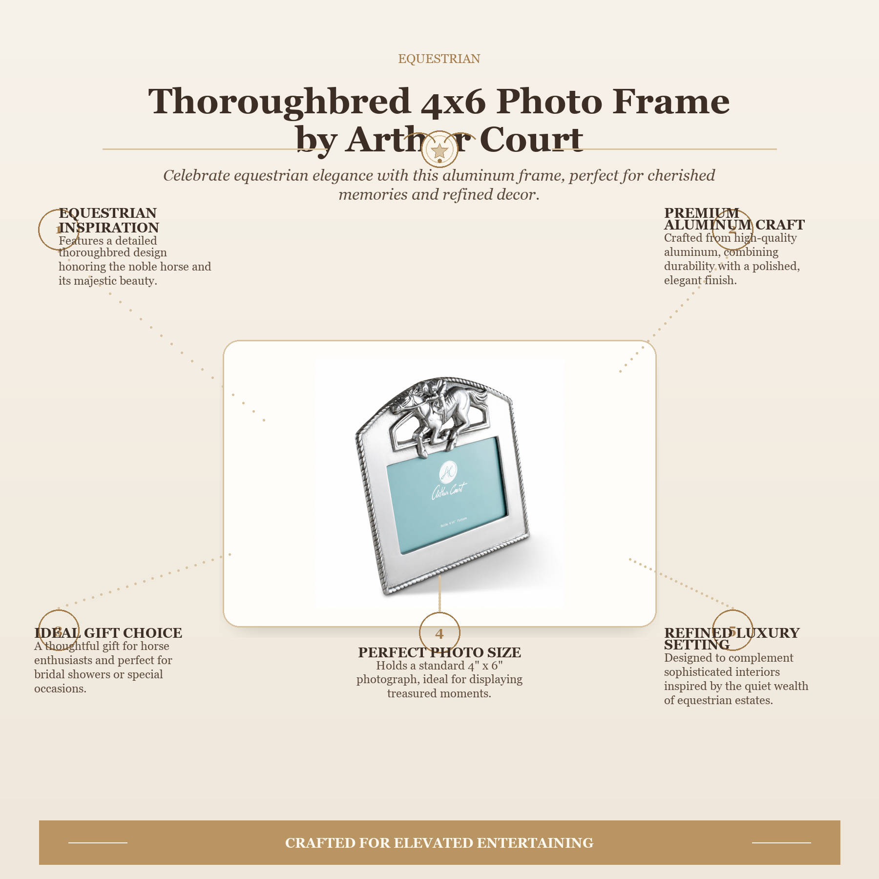Thoroughbred Photo Frame 4x6