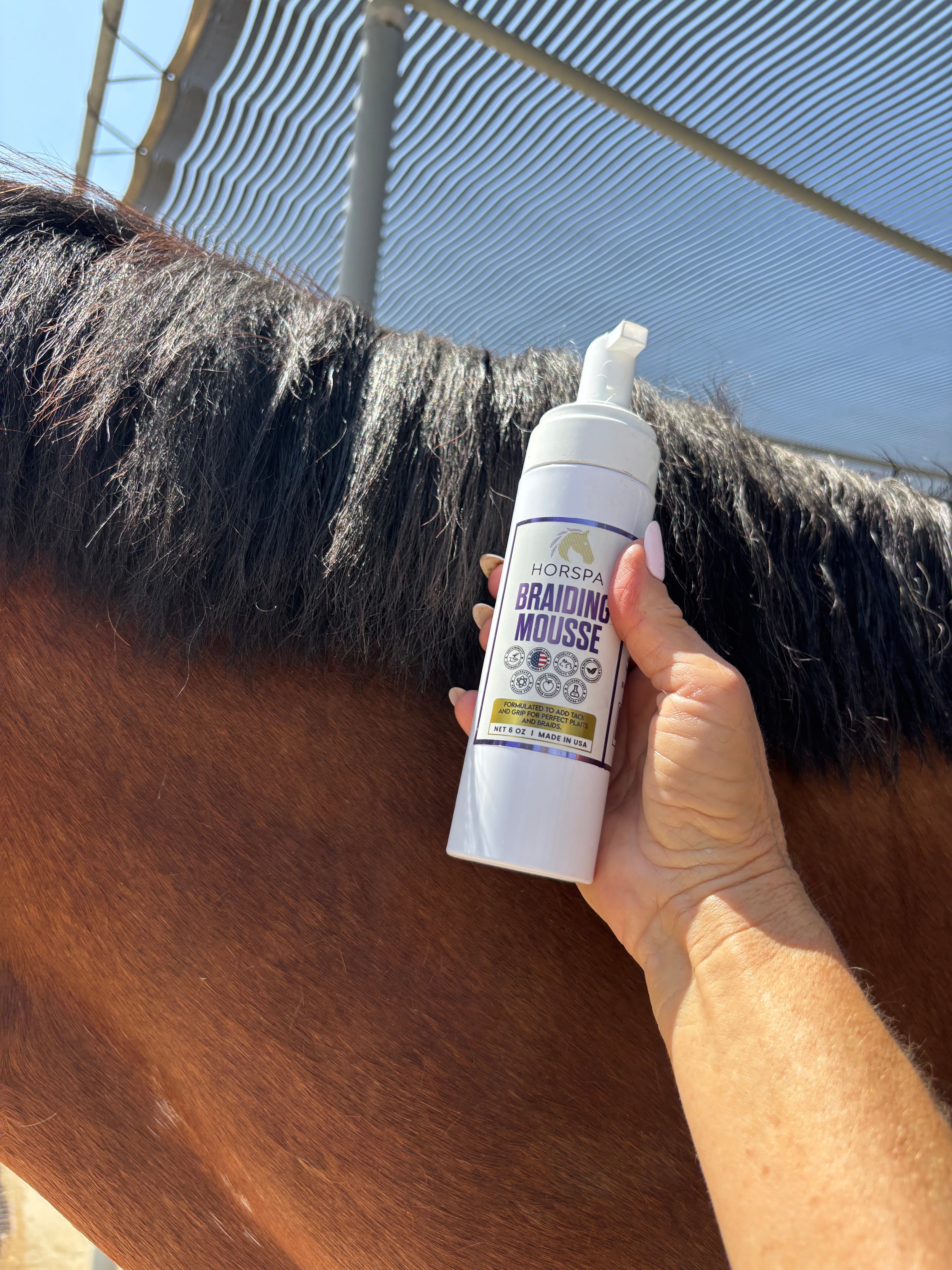 Horspa Braiding Mousse  