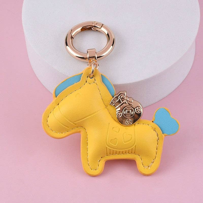 Adorable Horse-Shaped Keychain Pendant - Equine Exchange Tack Shop
