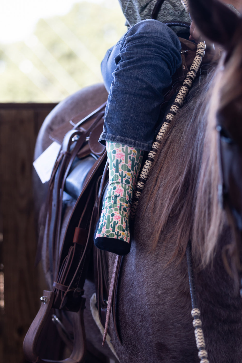 Prickly Pair Boot Socks - Petite