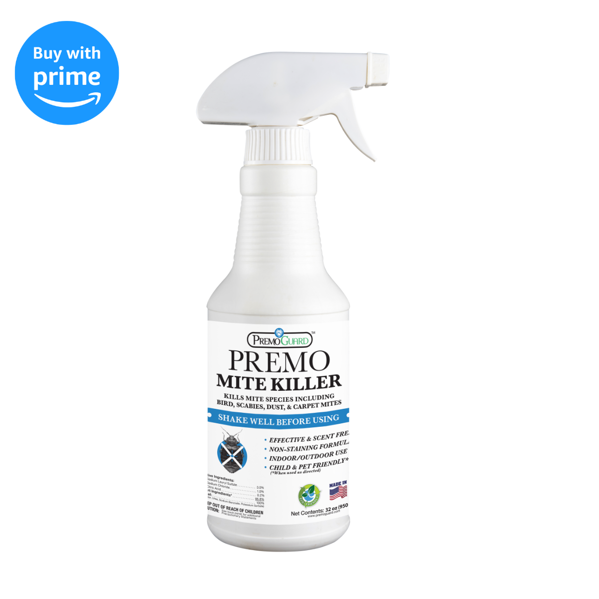 Mite Killer Spray - All Natural Non-Toxic