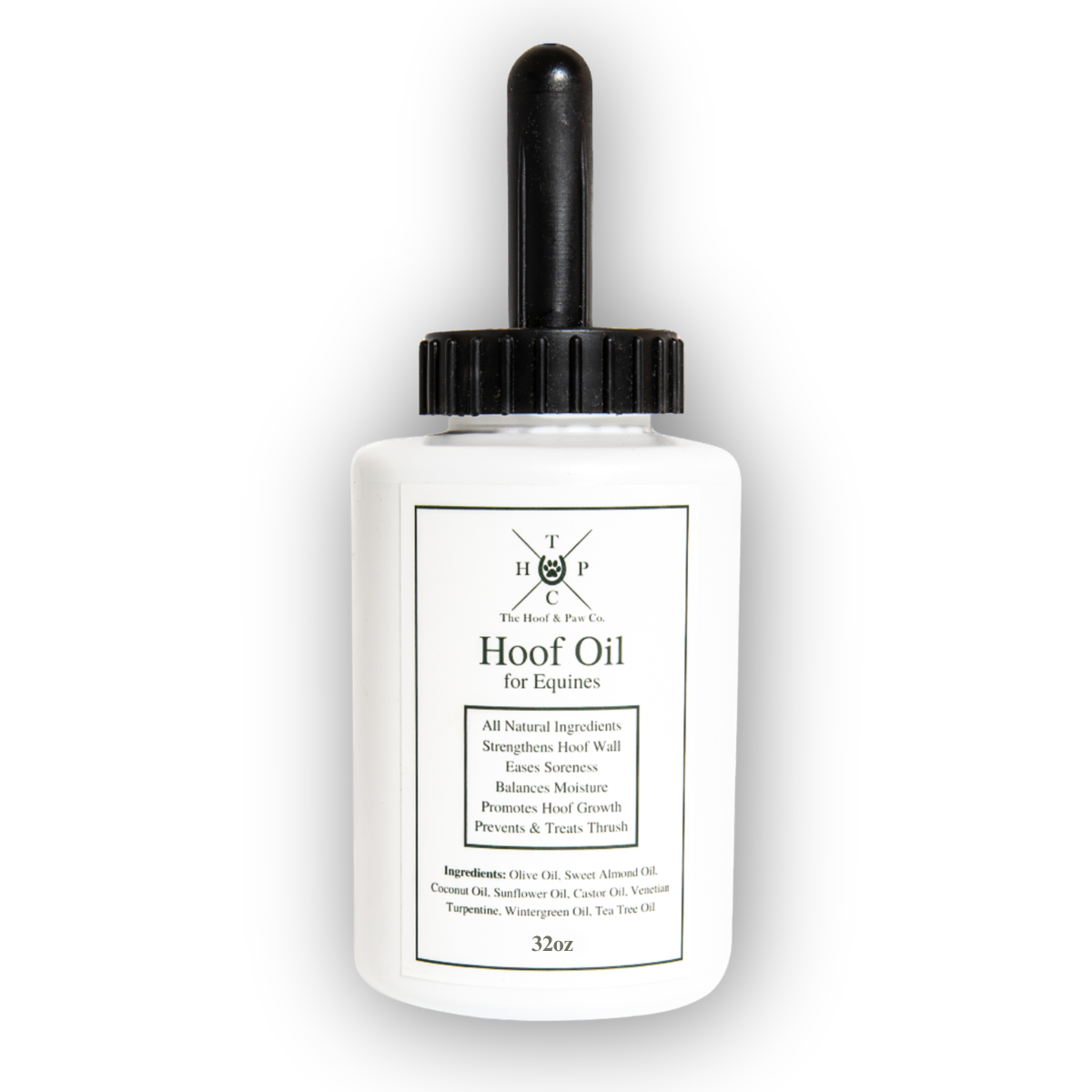 All Natural Hoof Oil - for Horses - 16oz