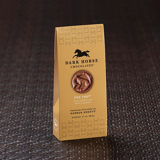 Fox Trot Chocolate Gable Box - 6 pc.