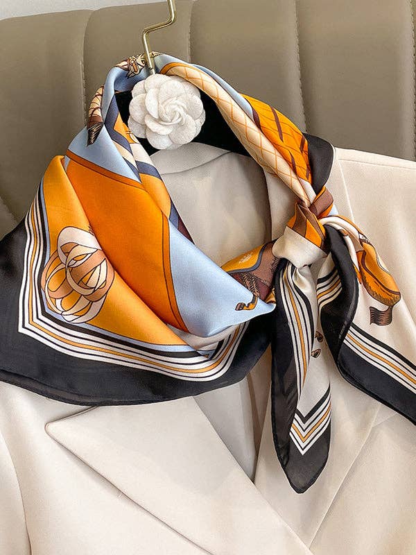 Animal Print Square Scarves and Hats - Equine Exchange Tack Shop