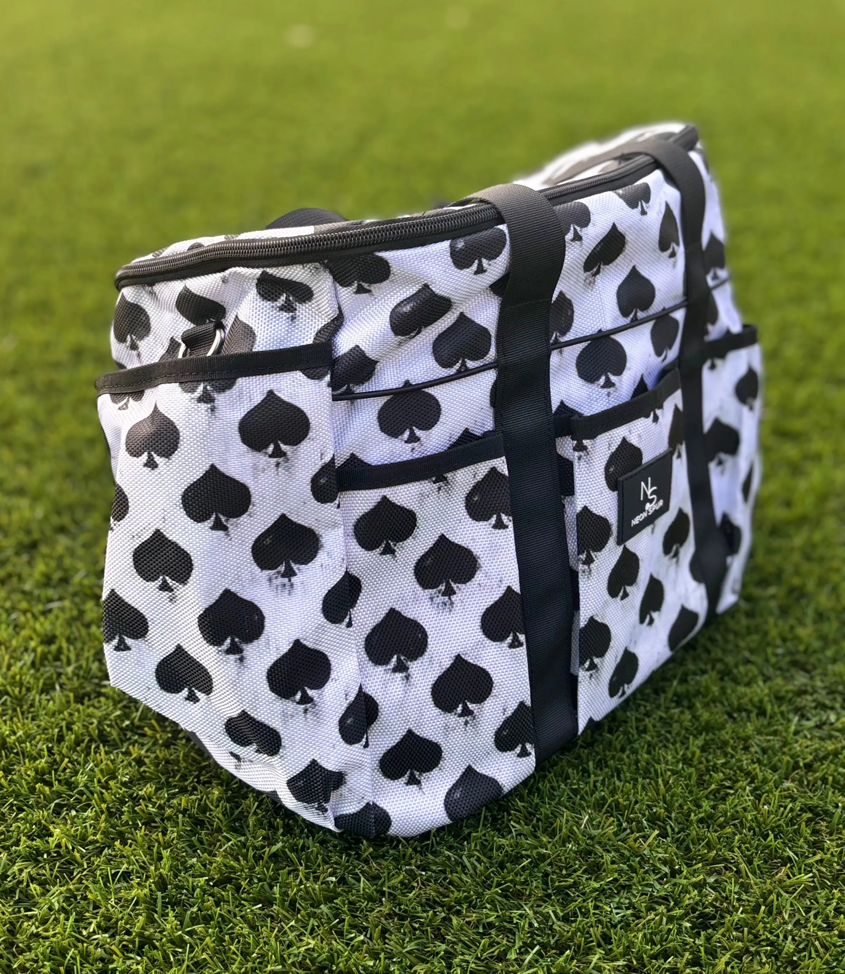 Premium Grooming Tote - Smokin Spades