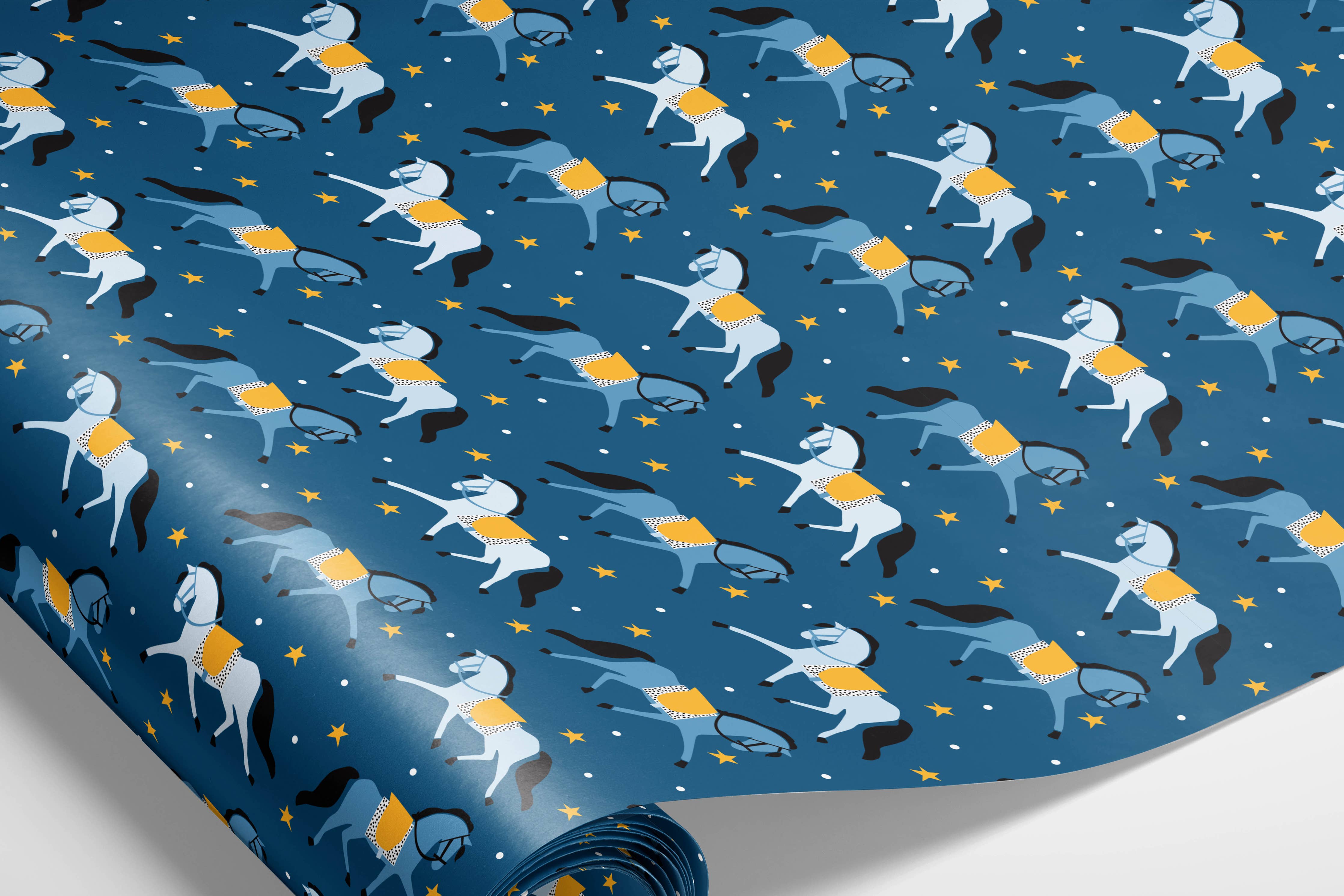 Holiday GG Wrapping Paper - Equine Exchange Tack Shop