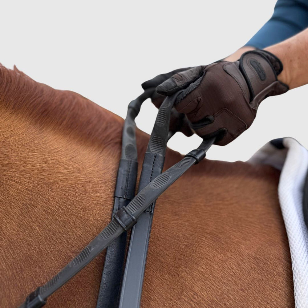 Thumb Grip Reins - Equine Exchange Tack Shop