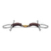 Full Cheek Lozenge Leather Covered Snaffle - Equine Exchange Tack Shop