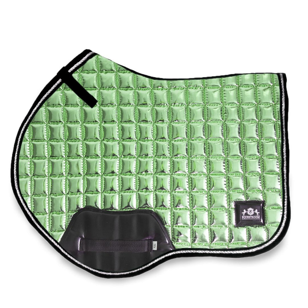 Green Lily Saddle Pad - Equine Exchange Tack Shop