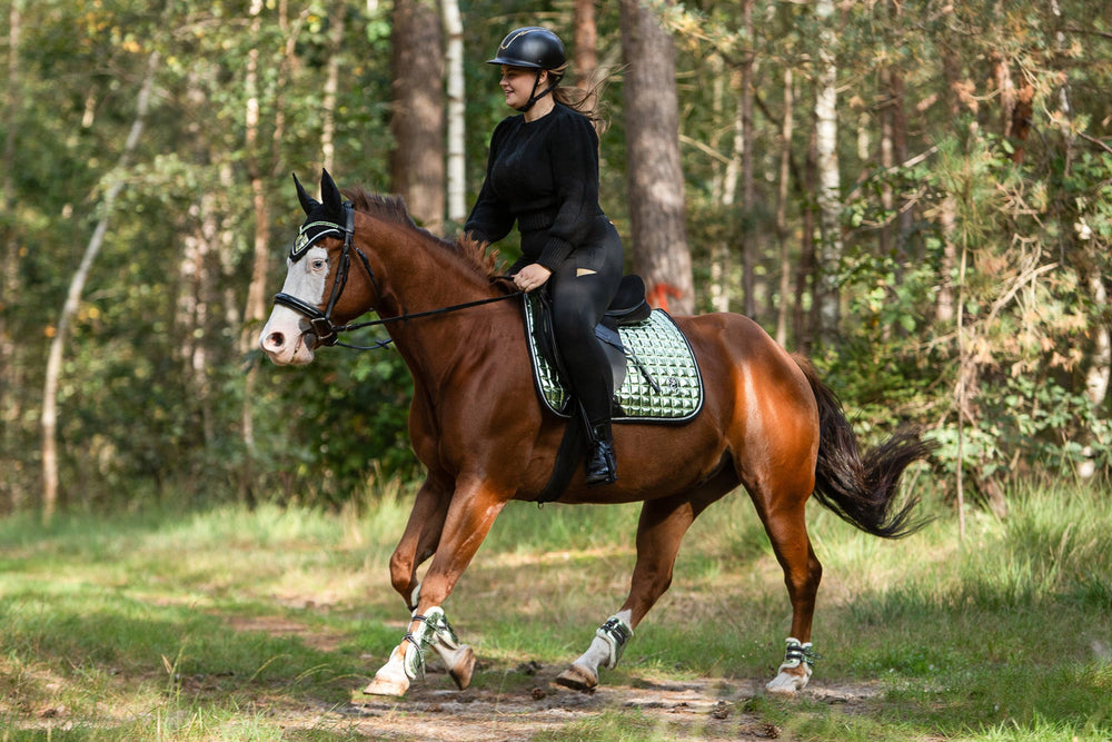 Green Lily Open-Front Boots - Equine Exchange Tack Shop