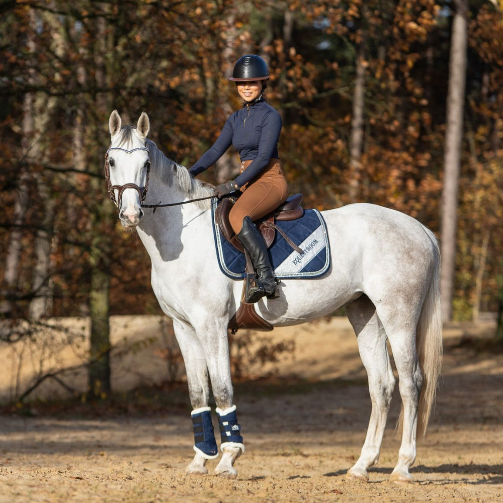 Blue Astra Saddle Pad Set - Equine Exchange Tack Shop