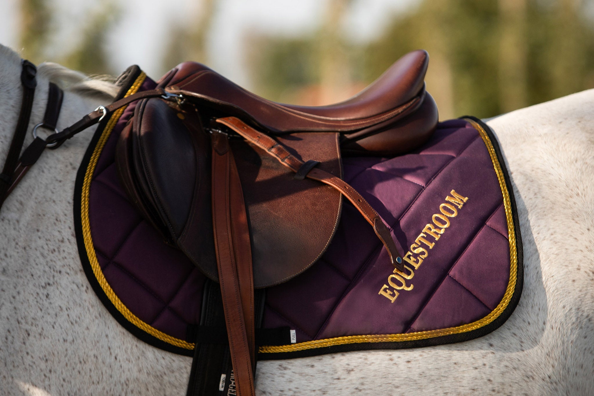 Dark Orchid Saddle Pad - Equine Exchange Tack Shop