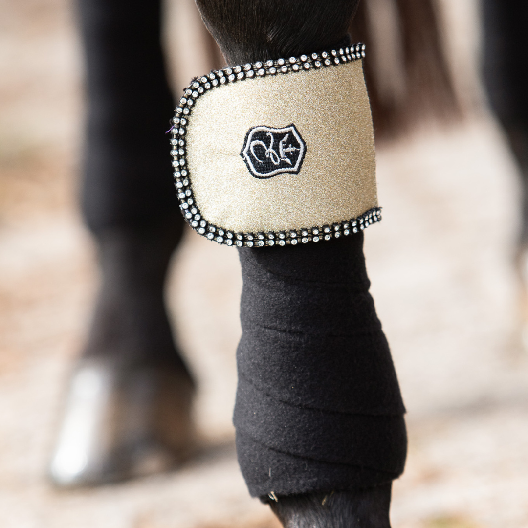 Champagne Polo Wraps - Equine Exchange Tack Shop