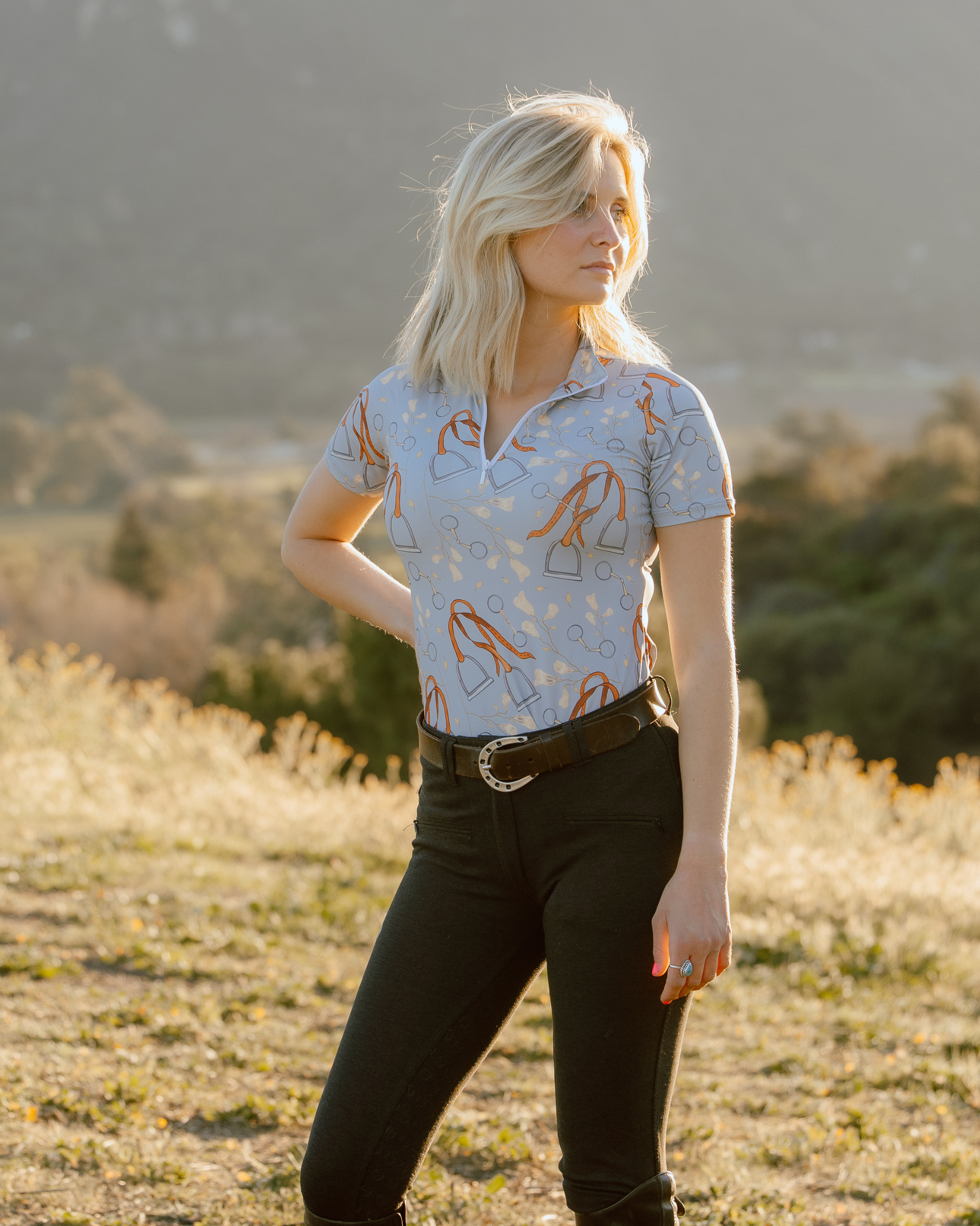 Impulsion & Straightness KASSIDY Short Sleeve Sunshirt