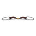 Eggbutt Lozenge Leather Covered Snaffle - Equine Exchange Tack Shop