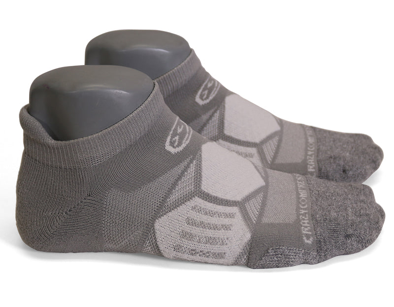 Cool Grey - Elite Running Socks - Equine Exchange Tack Shop