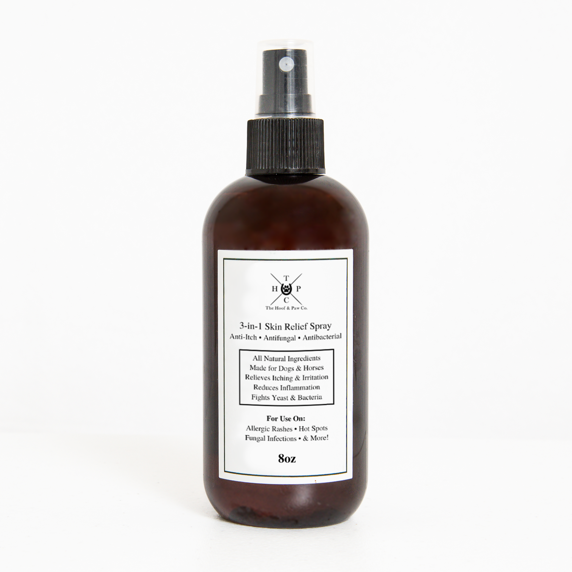 All Natural 3-in-1 Skin Relief Spray - for Dogs & Horses (8oz or 16oz) - Equine Exchange Tack Shop