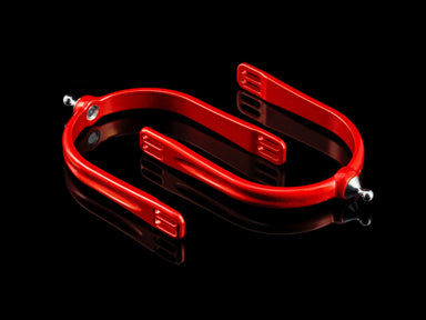 American Equus Quik-X Interchangeable English Spurs Illusion Red - Equine Exchange Tack Shop