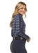Stretch Plaid 1/4 Zip Shirt - Equine Exchange Tack Shop