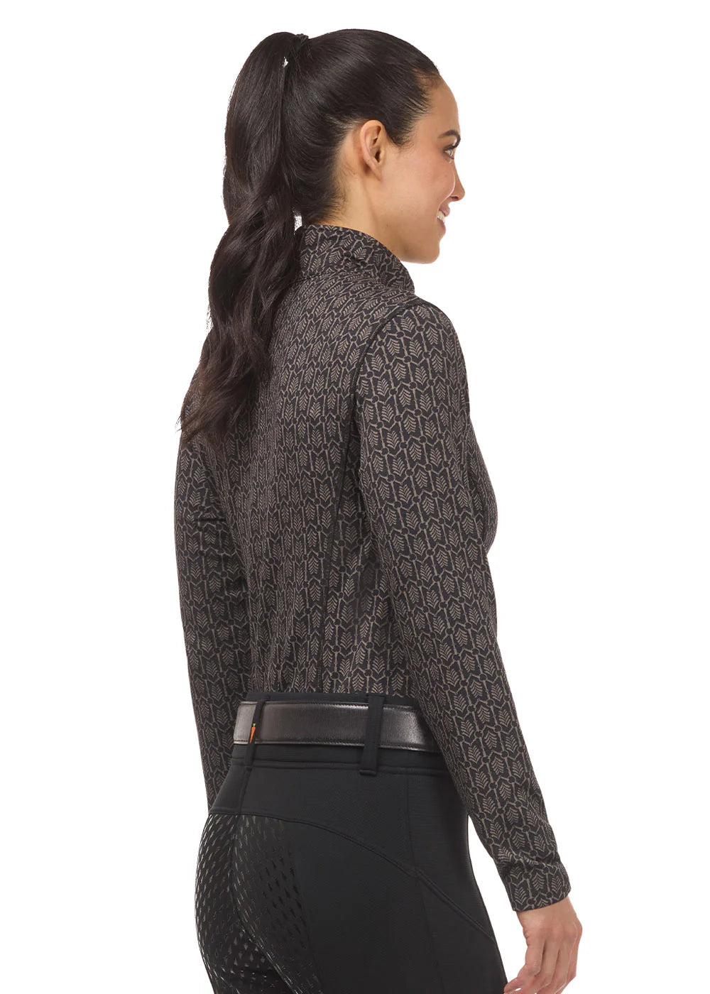 Snaffle Links Fleece Half Zip Shirt - Equine Exchange Tack Shop