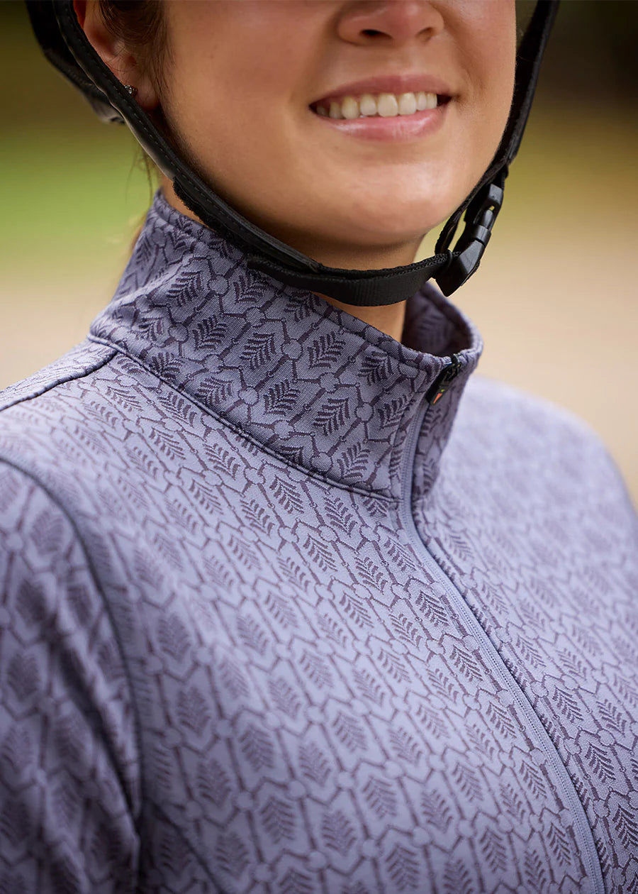 Snaffle Links Fleece Half Zip Shirt - Equine Exchange Tack Shop