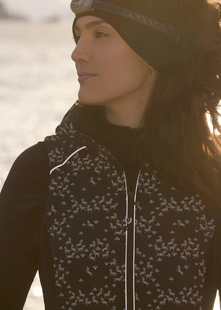 Happy Herds Reflective Quilted Vest - Equine Exchange Tack Shop