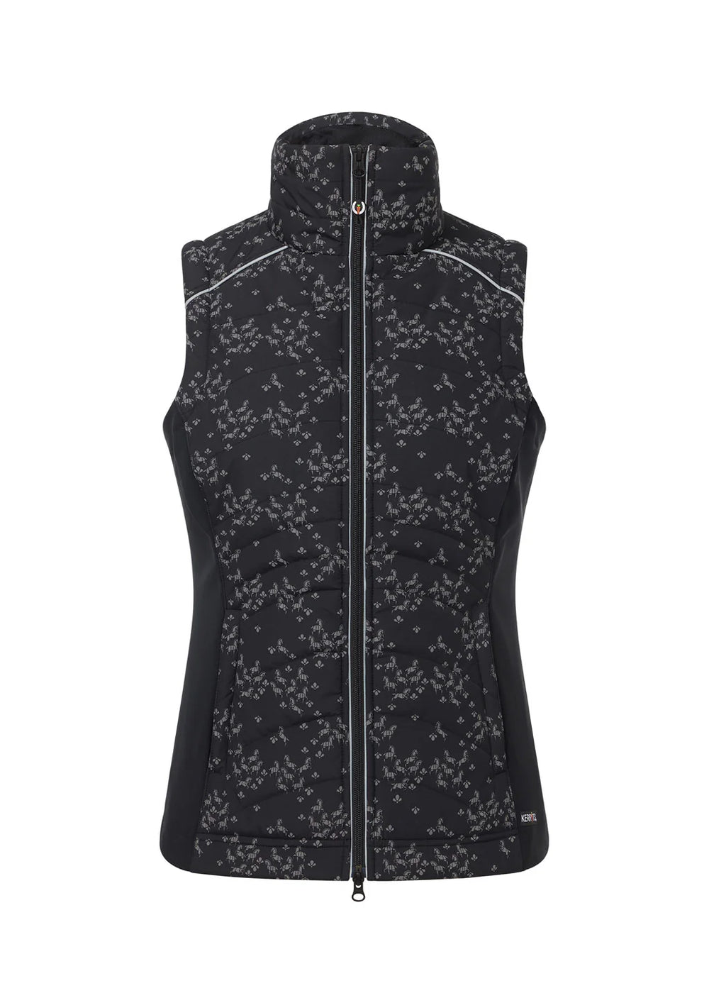 Happy Herds Reflective Quilted Vest - Equine Exchange Tack Shop