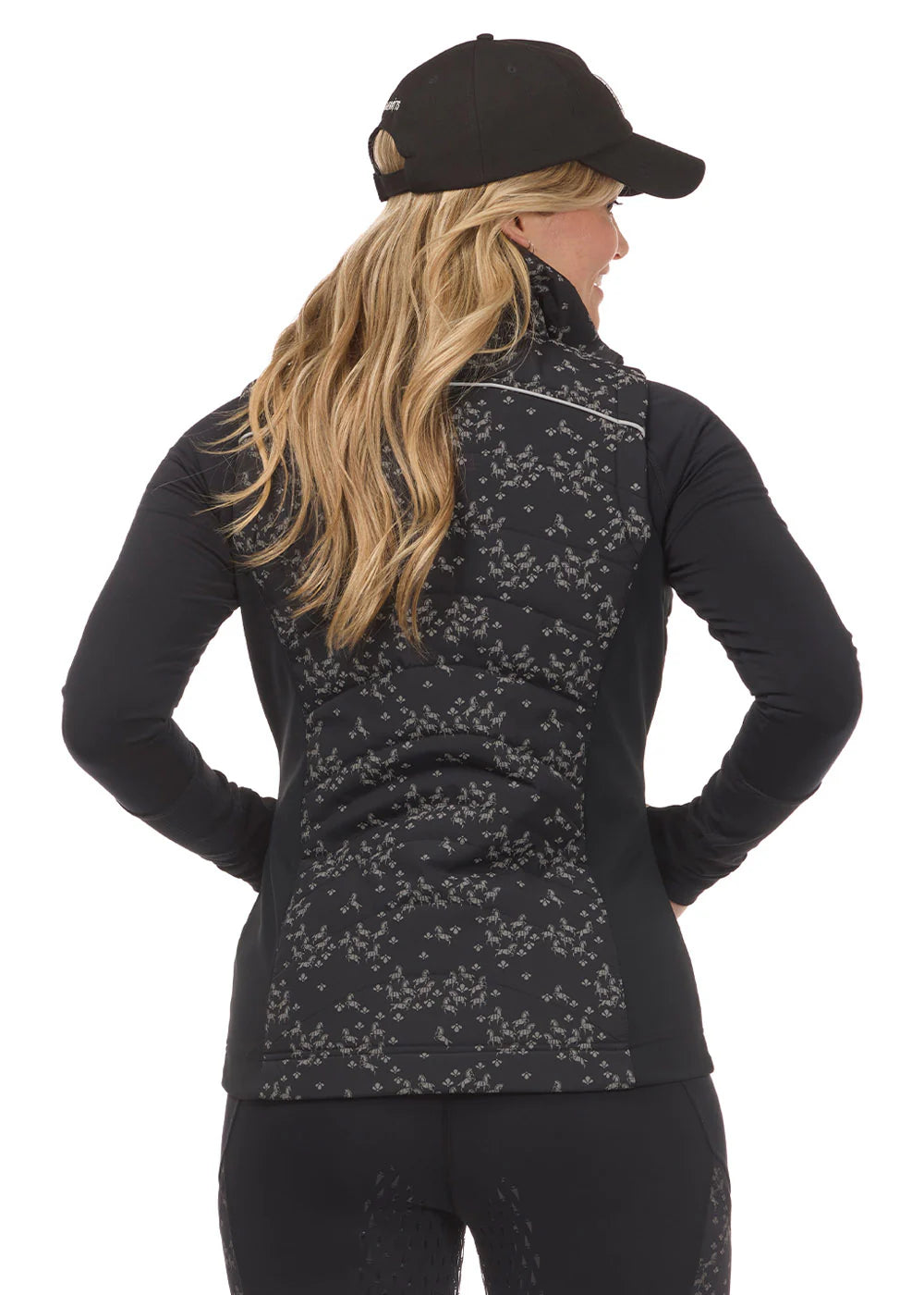 Happy Herds Reflective Quilted Vest - Equine Exchange Tack Shop
