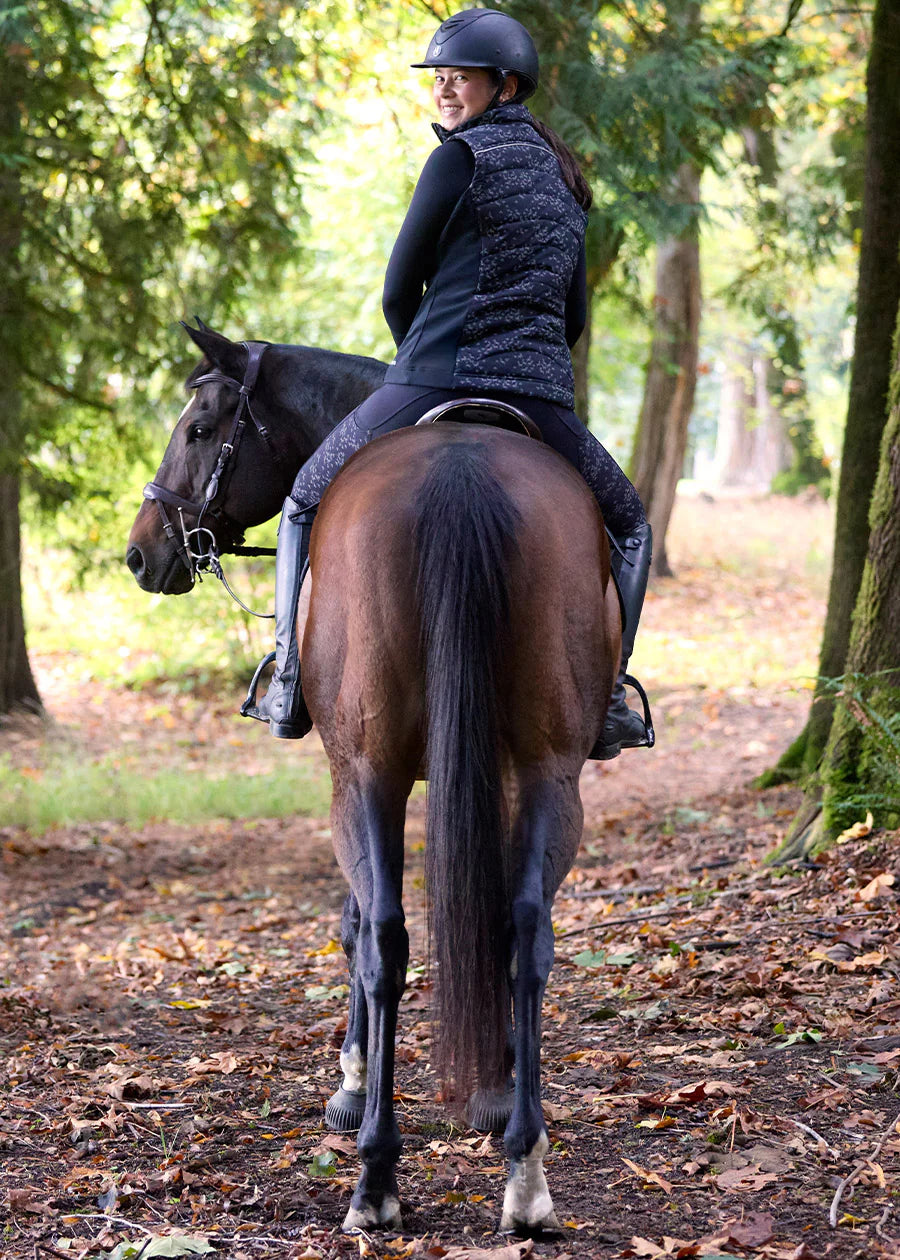 Happy Herds Reflective Quilted Vest - Equine Exchange Tack Shop