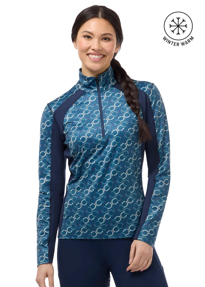 Traverse Quarter Zip Fleece Tech Top