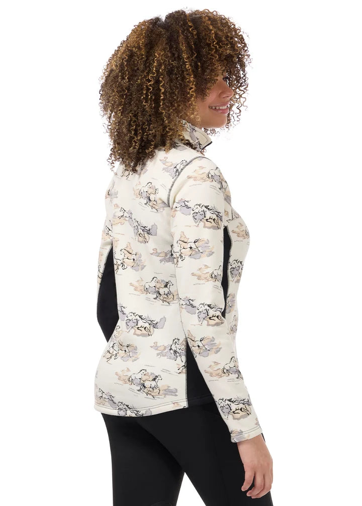 Soft Haven Plush Fleece Half Zip Top